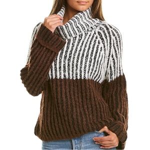 Stella & Lorenzo Turtleneck Wool-Blend Sweater SZ L NWT
